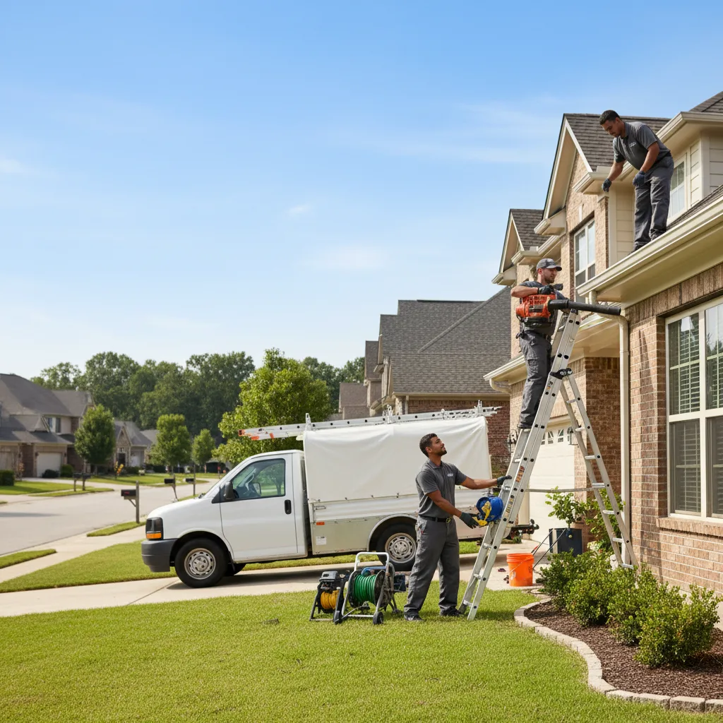 Home Gutter Service in Tullos, LA near me